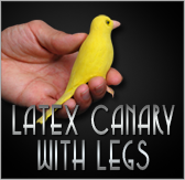 Products Latex: Latex Canary with Legs
